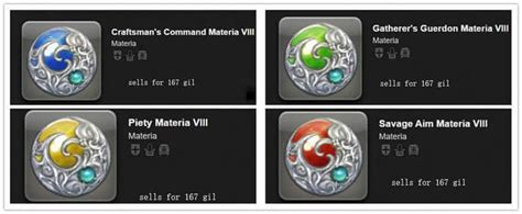 ffxiv how to enhance with materia|FFXIV Materia Guide .